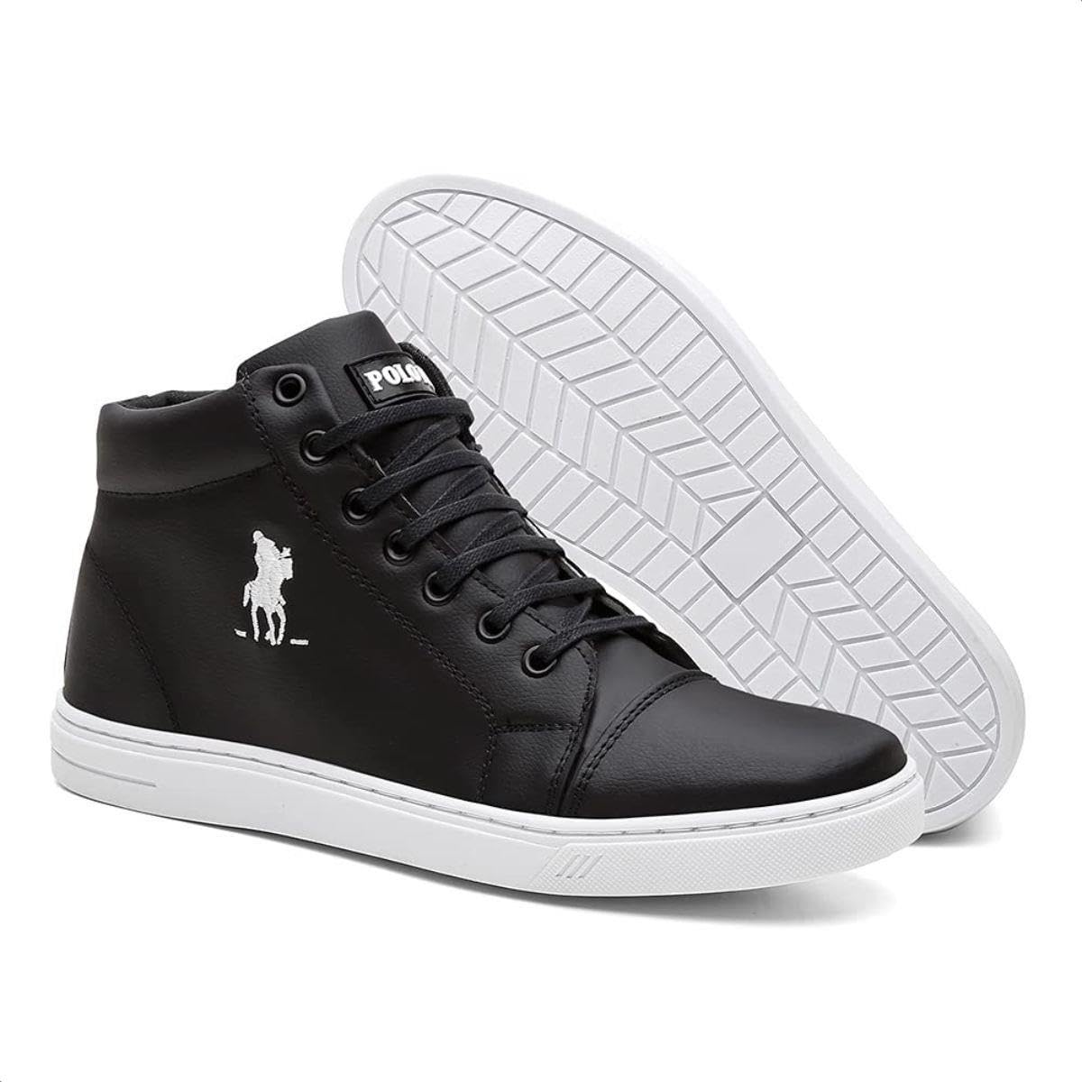 Kit 2 Tênis Polo Plus Masculino Cano Alto + Tênis Slip On em promoção! Veja a oferta e mais achadinhos de Tênis 9 Hoje é o melhor dia para comprar Kit 2 Tênis Polo Plus Masculino Cano Alto + Tênis Slip On com aquele preço maroto! Promoção! Aproveite a oferta! 9