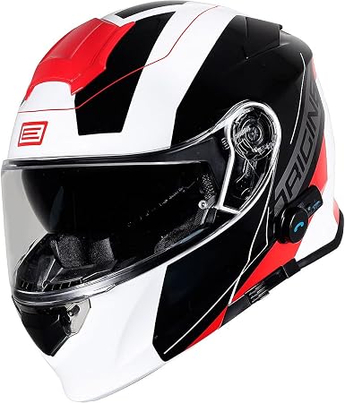 Origine Delta Spike Bluetooth casco Bianco/Nero/Rosso L (59/60) :  Amazon.it: Auto e Moto