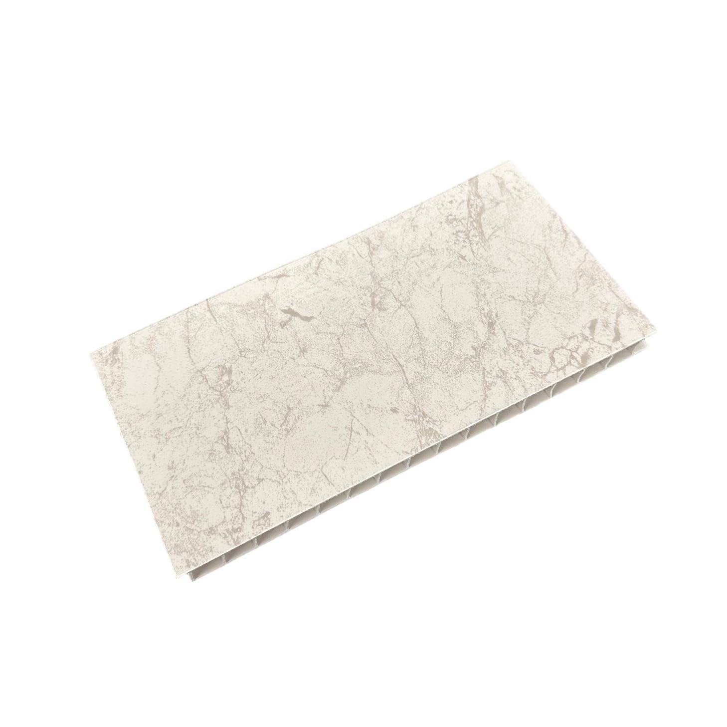 Dbs White Marble 10Mm Sample Piece Bathroom Pvc Cladding Wall Shower Panel Sample