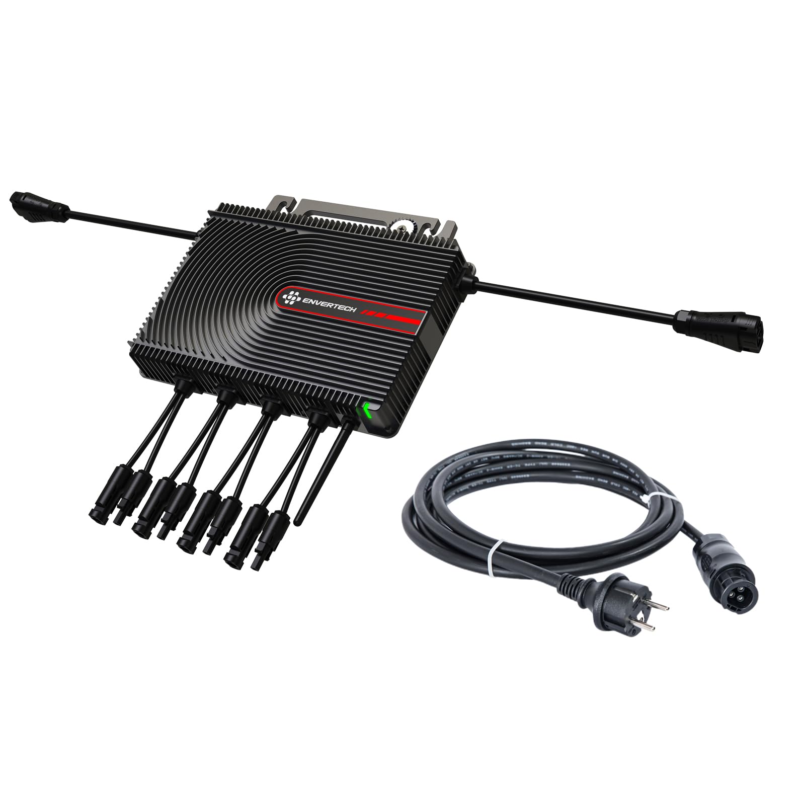 ENVIRON - ENVERTECH EVT2000SE Micro inverter 2000 W con WiFi integrato per centrale elettrica da balcone e Bluetooth (set sterzo: 0% secondo § 12, paragrafo 3, UStG) Micro inverter Solar PV 2000