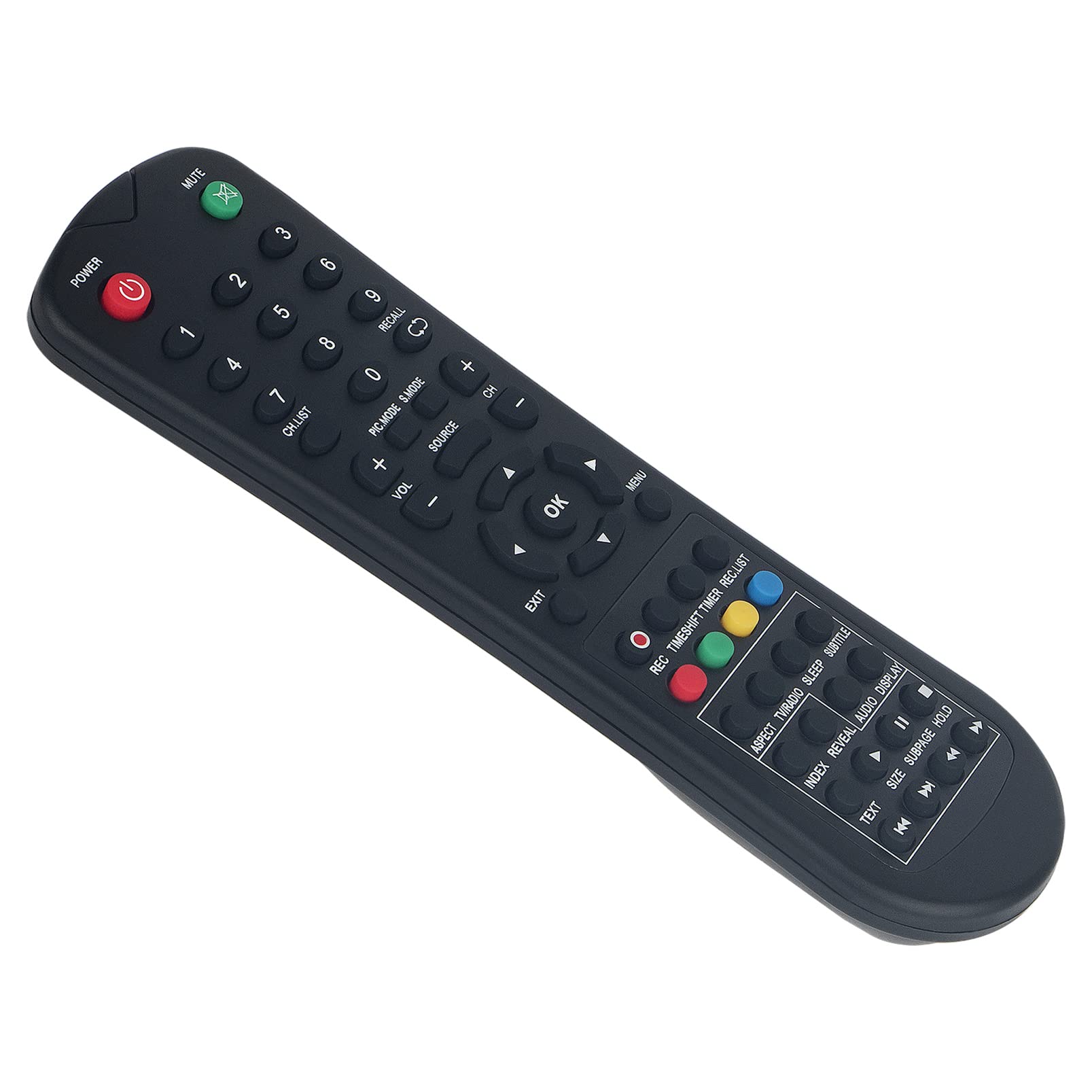 ALLIMITYReplce Remote Control fit for Polzon Polska Polsky Polbox Kartina TV DUNE HD Duo, Max, Solo Lite,TV-303, Smart, Base