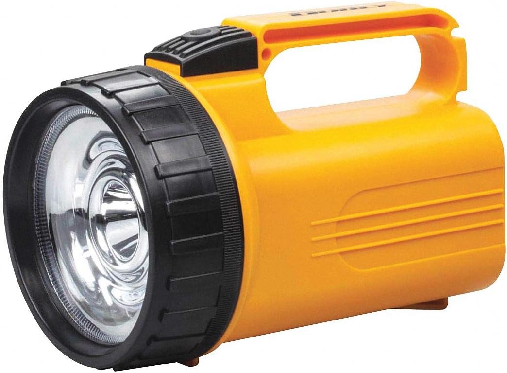 General Purpose LED Lantern, Yellow, 40 Lumens, 40 Hr Battery Life, Includes Nylon Lanyard