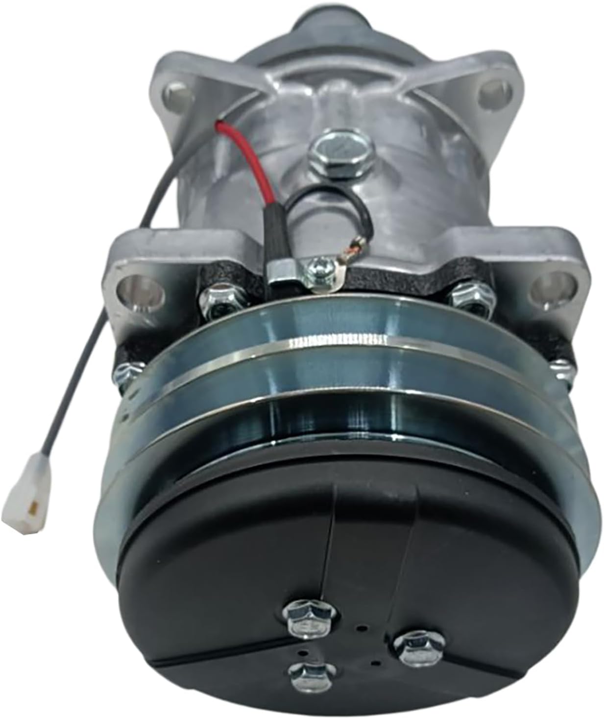 FridayParts SD7H15 A/C Compressor 3712528M2 Compatible for Massey Ferguson Tractor 375 383 390 393 396 398 399 3050 3070 3080 3090 3095 3120 3125 3140 Replacement