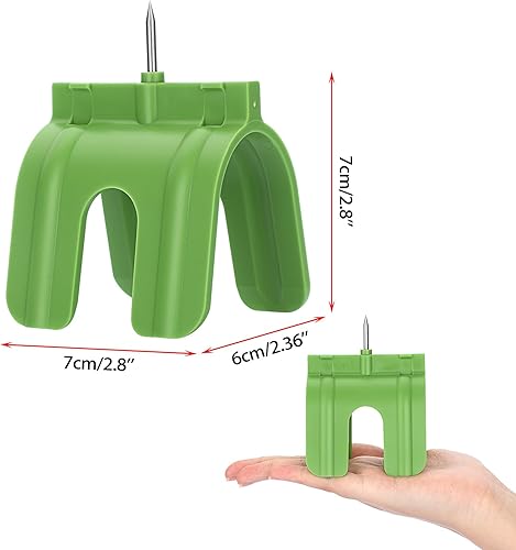 Miniatura 3 de Sumnacon Paquete de 5 marcadores de salida para paneles de yeso para instalación de paneles de yeso con puntas de acero, herramienta de marcado de