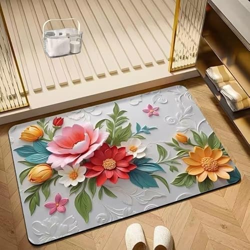 Woxefo Rutschfeste Fußmatte für Innenbereich (60cm*90cm)