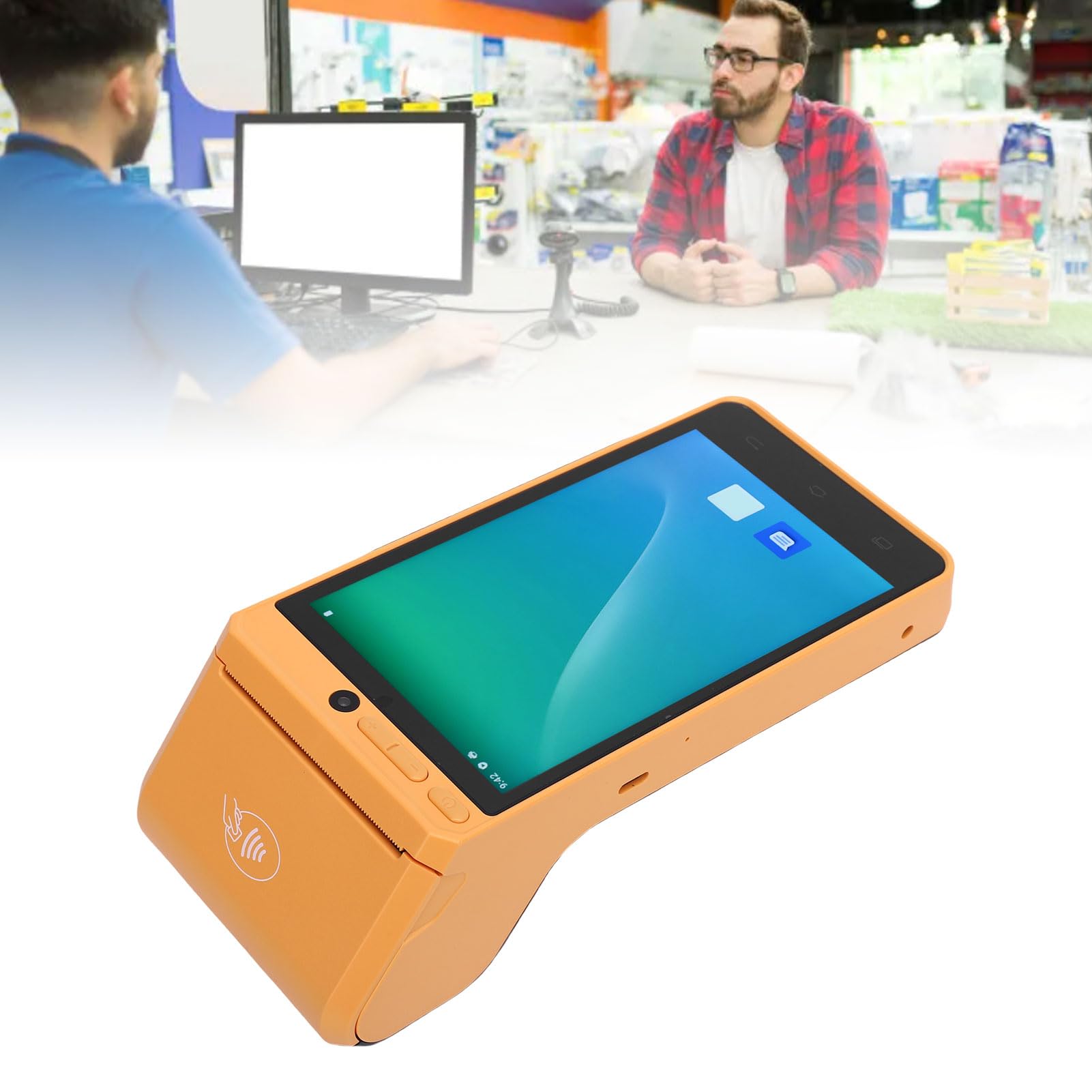 GOWENIC Scanner PDA Touchscreen da 5,5 Pollici 2GB 32GB