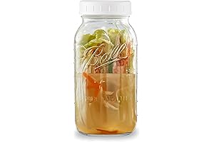 Wide Mouth Mason Jar 64oz - M.E.M