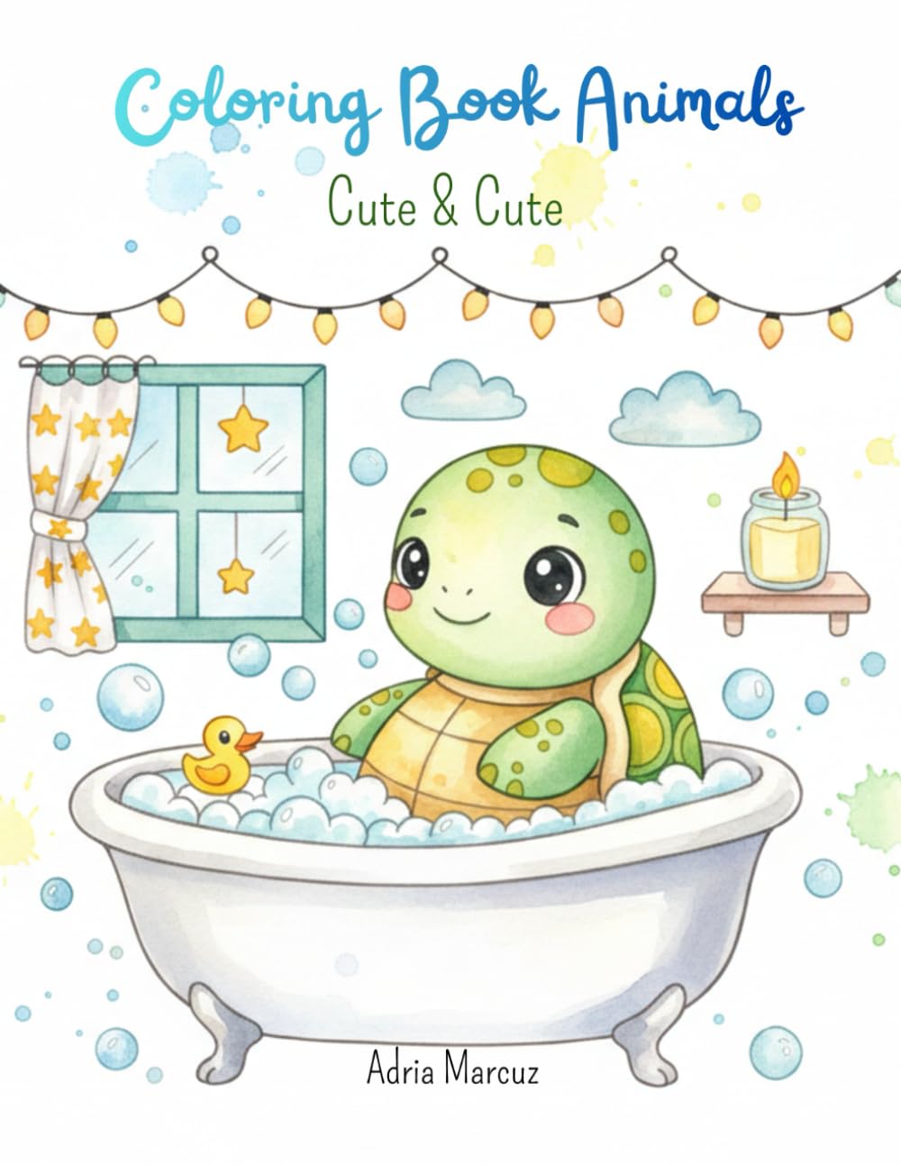 Coloring Book Animals: Alphabet from A to Z Cute & Cute