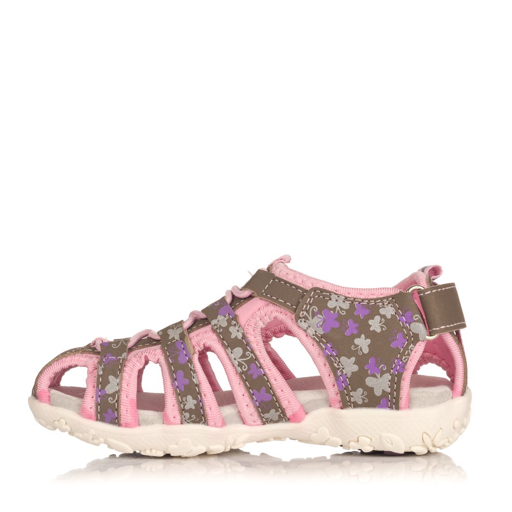 GOMEZ 400121 Sandalia Flores Planta Piel NIÑAS