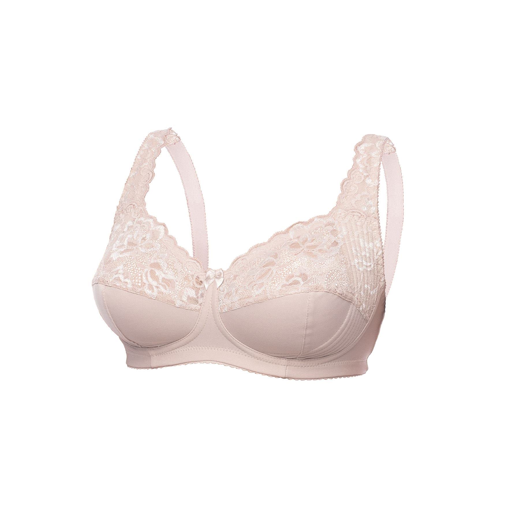 frugue Women's Comfort Non Wired Support Wireless Minimiser Bra
