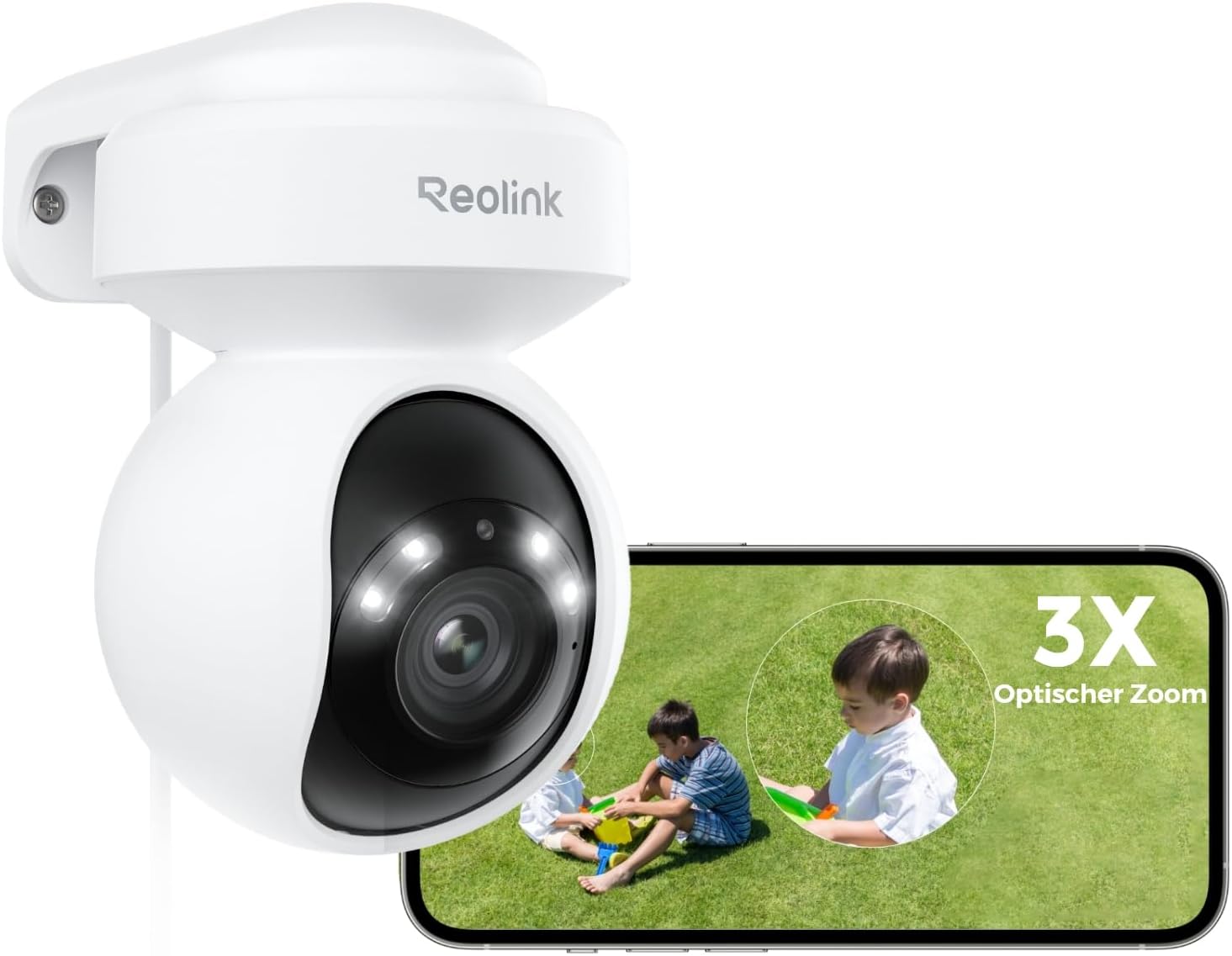 Reolink Türklingel: Modelle, App, NVR und Kameras im Überblick 7 Reolink Überwachungskamera E1 Outdoor Pro