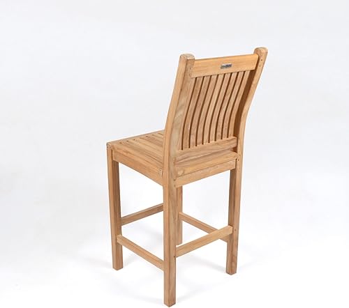 Miniatura 5 de Tortuga Outdoor Jakarta 3 Piece Patio Bar Set, Teak