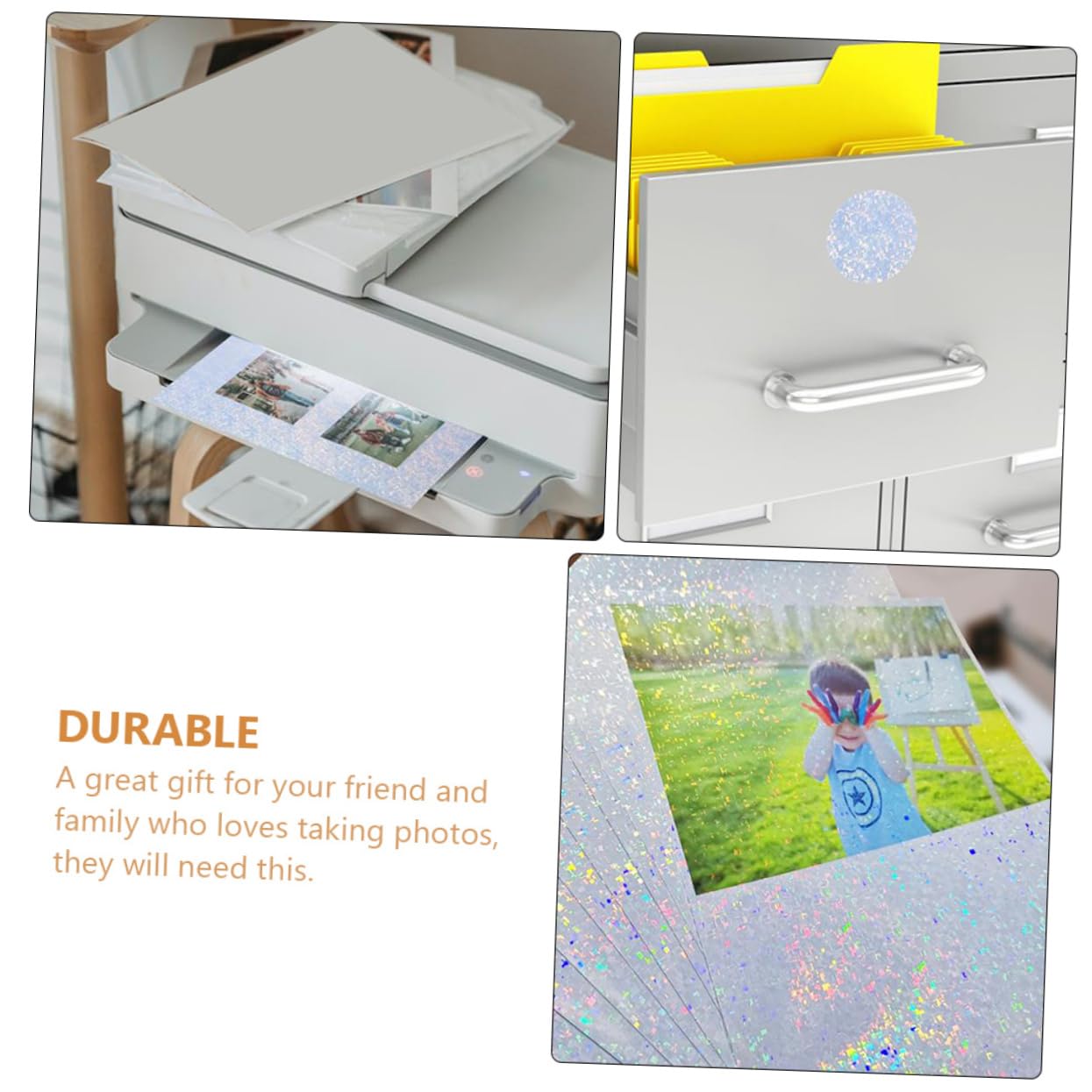 Carta Fotografica A4 Lucida Carta Fotografica Lucida Premium Koala 100 Fogli 8,5x11 - 180gsm Per Stampanti A Getto D'Inchiostro Glossy Photo Paper 8.5