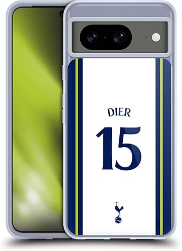 Miniatura 10 de Head Case Designs Officially Licensed Tottenham Hotspur F.C. Cristian Romero 202223 Players Home Kit Soft Gel Case Compatible with Google Pixel 8