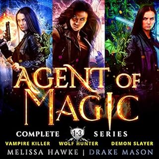 Agent of Magic Box Set Audiolibro Por Melissa Hawke, Drake Mason arte de portada
