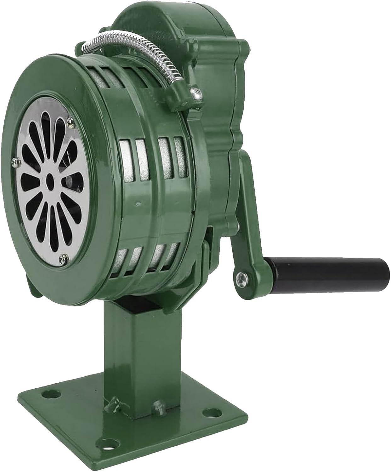 Hand Crank Alarm Manual Emergencies Alert 110dB Operated for Disaster Preparedness Survival Battery Operated Clock