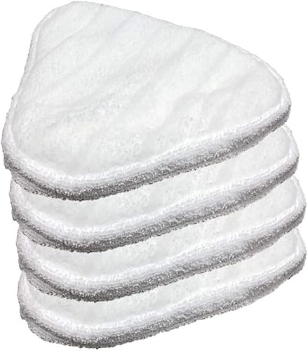 Hildbrandt Clean Co. - 4 almohadillas de repuesto de microfibra compatibles con bolsillo de vapor para Dirt Devil AD50000 PD20000 PD20000B