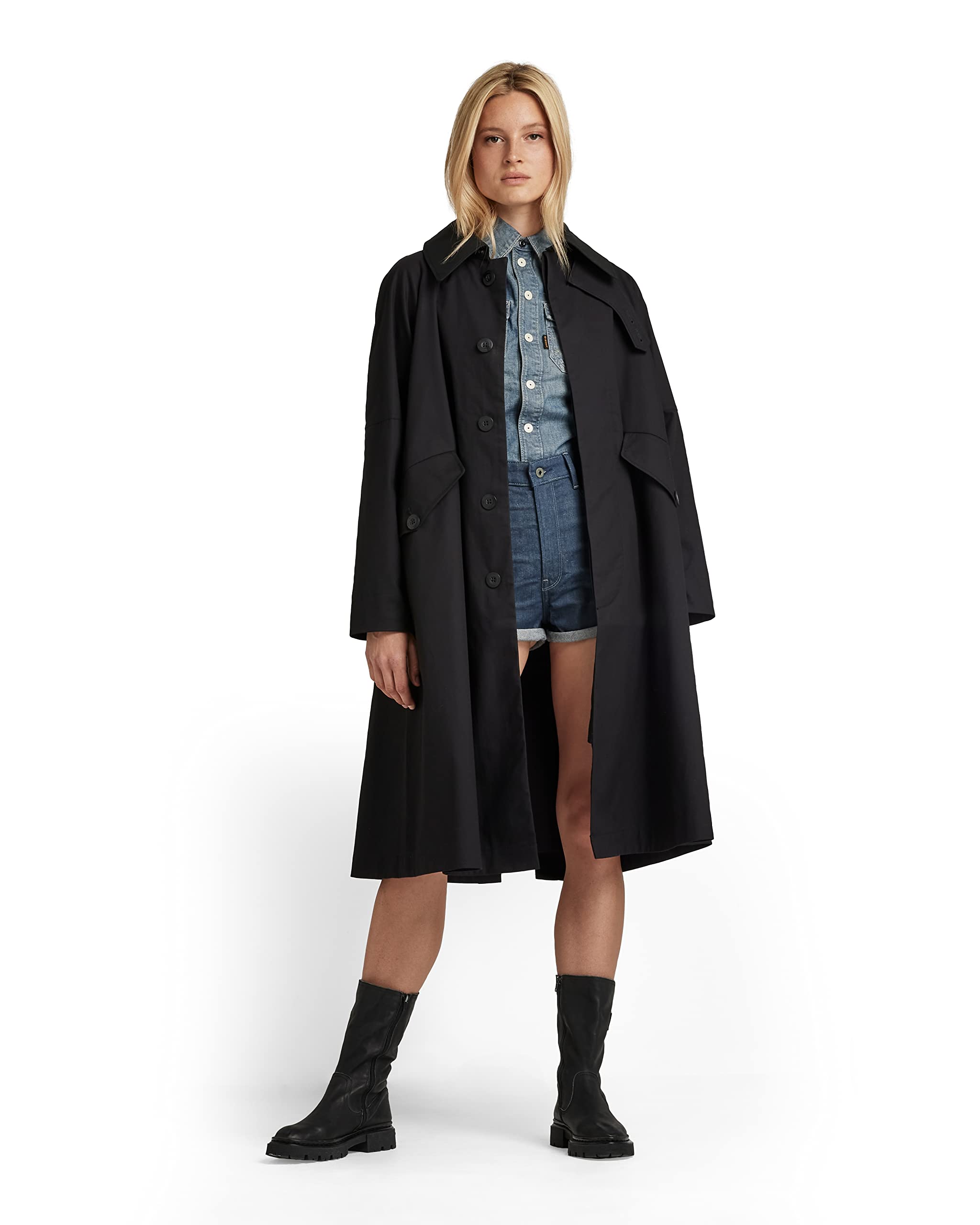 G-STAR RAW Women's Rider Trenchcoat Jackets