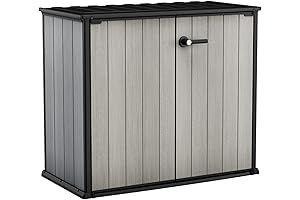Keter Denali Outdoor Storage Shed: Customizable Space-Saving Solution for Your Essentials