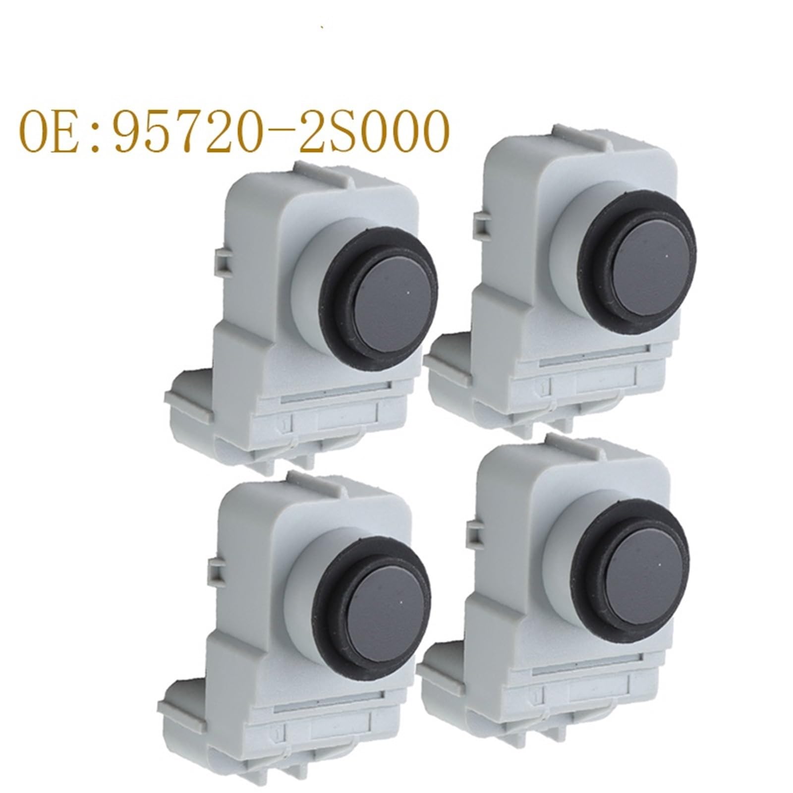 Sensores de estacionamiento ultrasónicos Sensor PDC de estacionamiento Parachoques Radar Marcha atrás 957202S000 para Hyundai Tucson IX35 09-13(4 pcs)