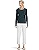 Eileen Fisher Sheer Knit Round Neck Slim Long Sleeve Tee - #5 of 5