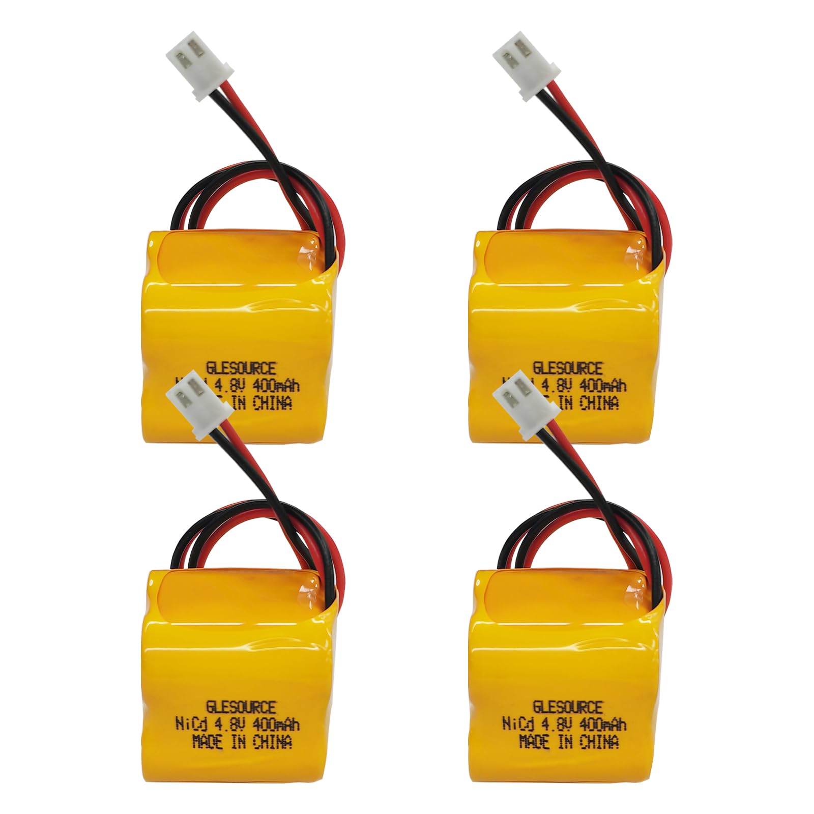 XUNTU D-2/3AA400MAH 4.8V Ni-CD Battery Replacement for MK Power MH29673, CUSTOM-196, Dantona BL93NC484, BST D-2/3AA400MAH, OSA162 ANIC1361 Exit Sign