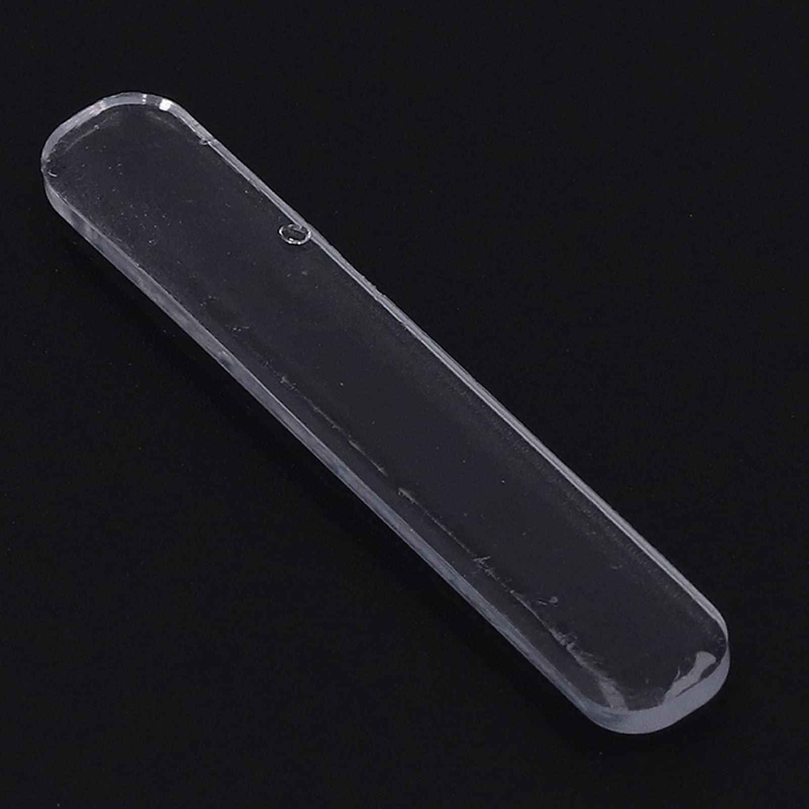 Respicefinem 40Pcs Cabinet Door Bumper Adhesive Transparent PU Stopper Wall Protector Guard