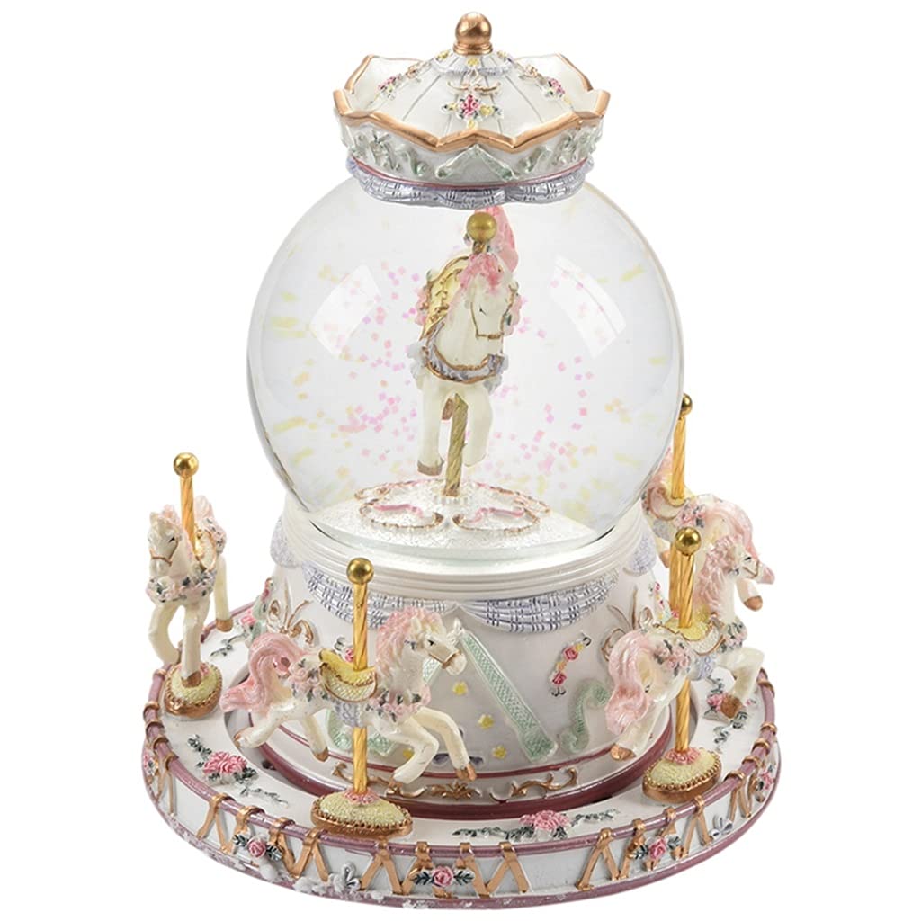 DKIUGL Rotate Music Box, Dollhouse Toy With Castle In The Sky Tune For Birthday Gift
