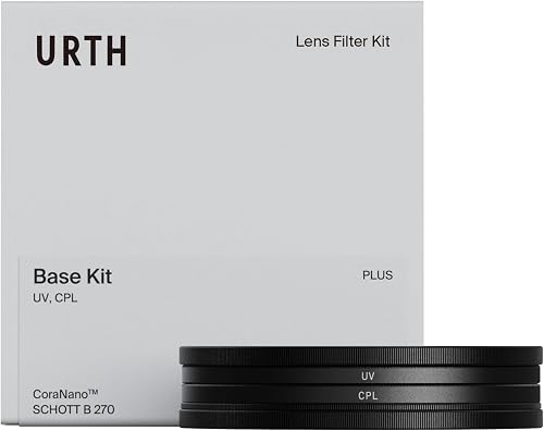 Urth 77mm 2-in-1 Lens Filter Kit (Plus+) - UV, Circular Polarizing (CPL), Multi-Coated Optical Glass, Ultra-Slim Camera Lens Filters