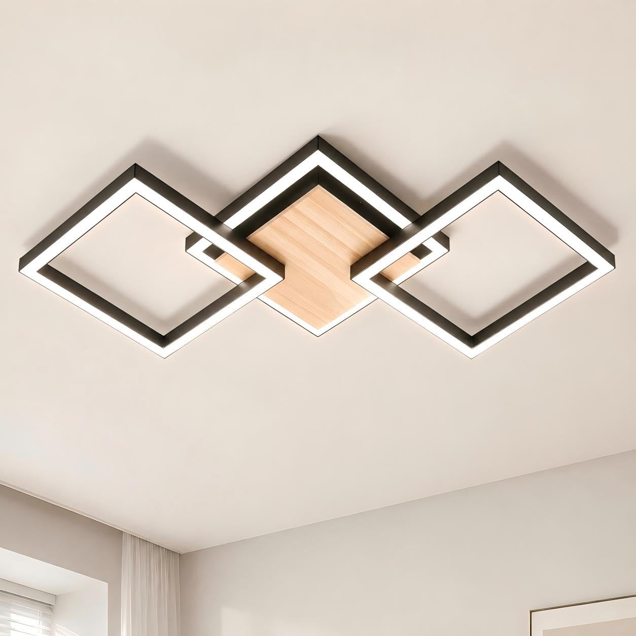 BrightFly 3000/4000/6500K Deckenlampe LED Deckenleuchte Flach, 18W 2200LM Wasserfest Rund Badezimmer Lampe Ø23cm, Badlampe Decke Küchenlampen Ultra Dünn Ideal Für Bad, Schlafzimmer, Keller, Balkon