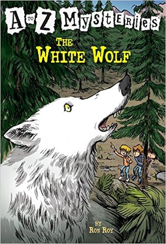 The White Wolf (A to Z Mysteries - A Stepping Stone Book(TM)) book cover