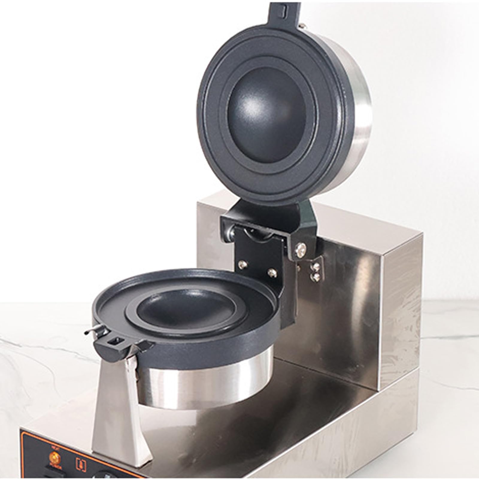 Máquina Comercial para Hacer Hamburguesas y gofres, 1300 W, Antiadherente, para Hacer gofres, Prensa eléctrica para paninis y Hamburguesas con Control de Temperatura de 50 a 300 ℃,
