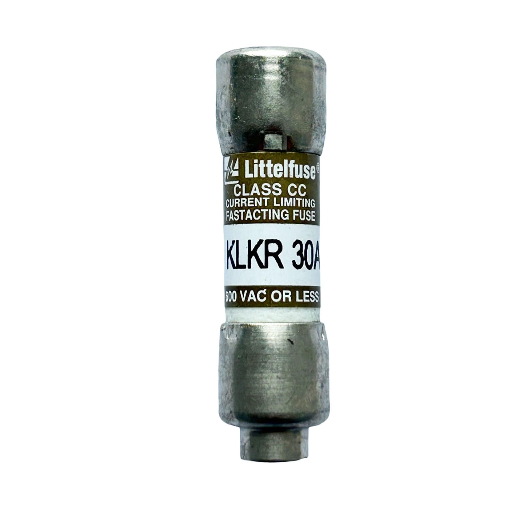 New OEM KLKR 30A KLKR030 KLKR-30 KLKR-30A 600Vac Class CC Fuse, Pack of 10