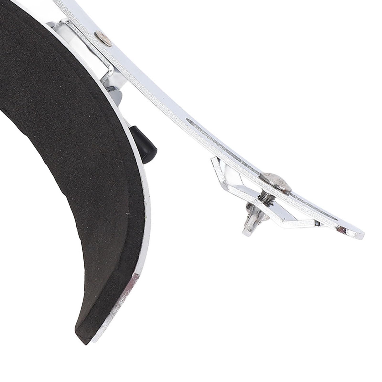 Trommel-Beinstütze, Deluxe-Trommel-Beinstütze mit Drum-Rack-Beinklemme für Drum Snare Drum in Komfort, Marschtrommel-Beinständer, Haltbarkeit, Unterstützung, Stabile