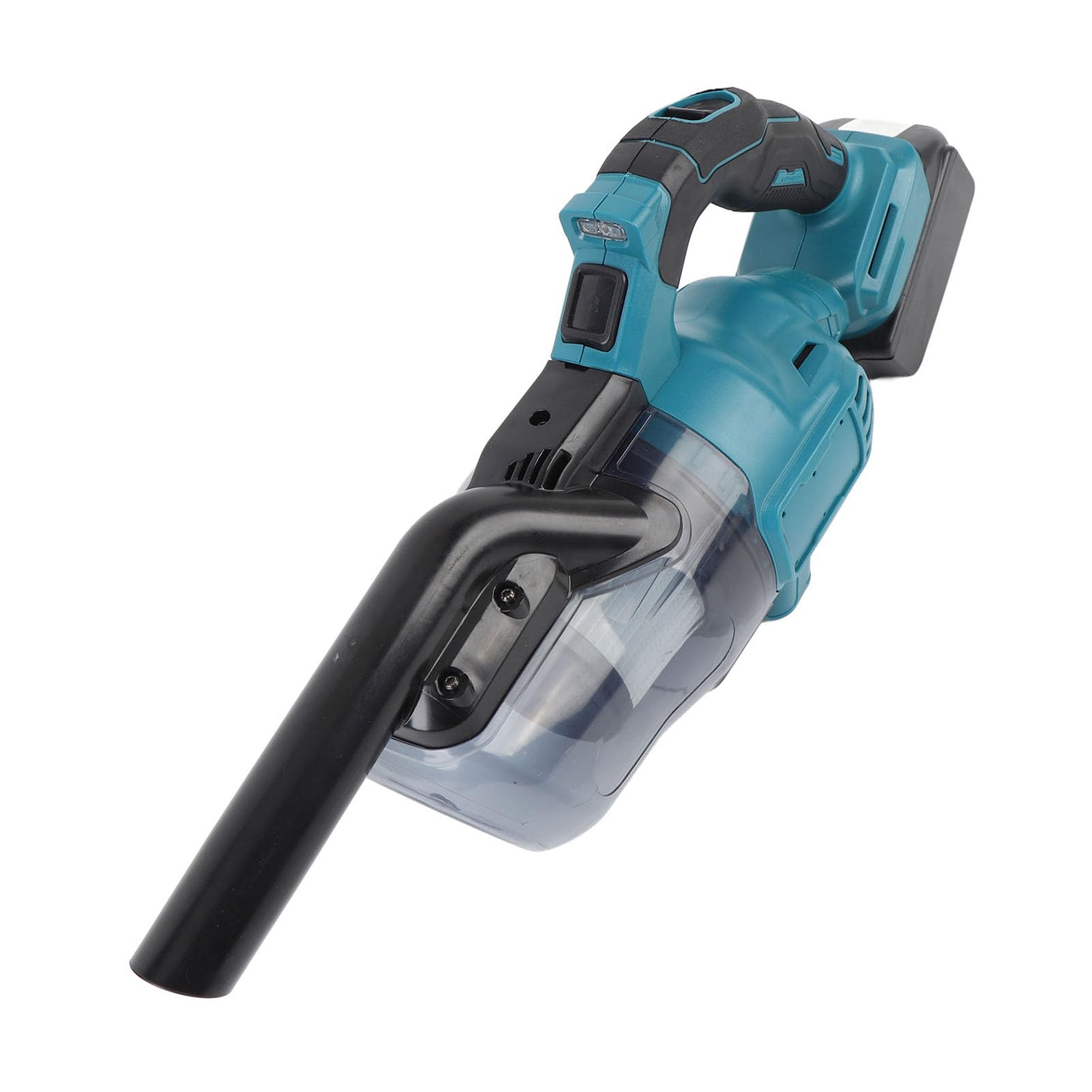 Aspirapolvere Senza Fili Potente Kit di Pulizia Elettrico Alimentato a Batteria da 125 AW per Casa e Auto Contenitore per la Polvere da 700 Ml