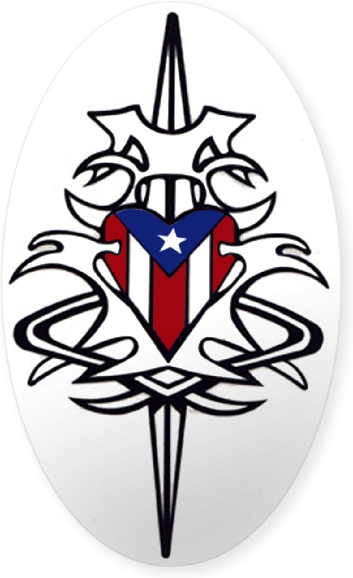Puerto Rico Car Stickers Bumper Sticker Puerto Rico 9 Stickers Set Puerto Rican Flag Decals ...