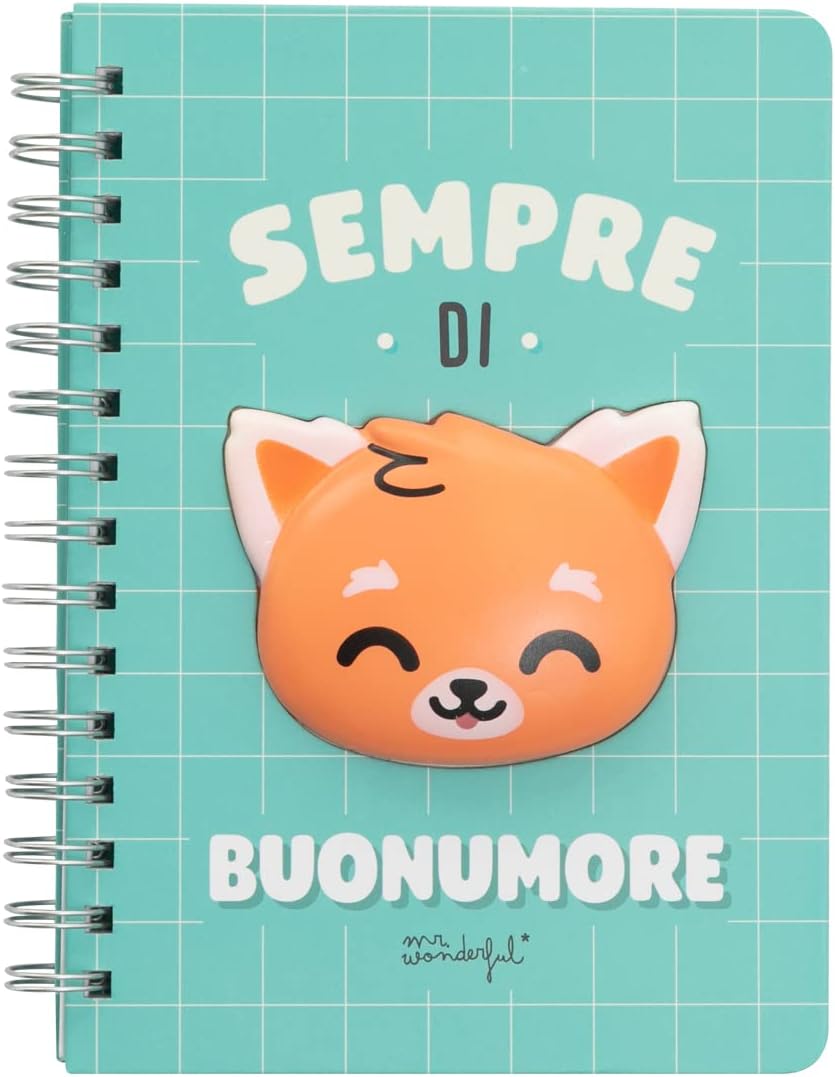 Mr. Wonderful Notebook - Always in a good mood