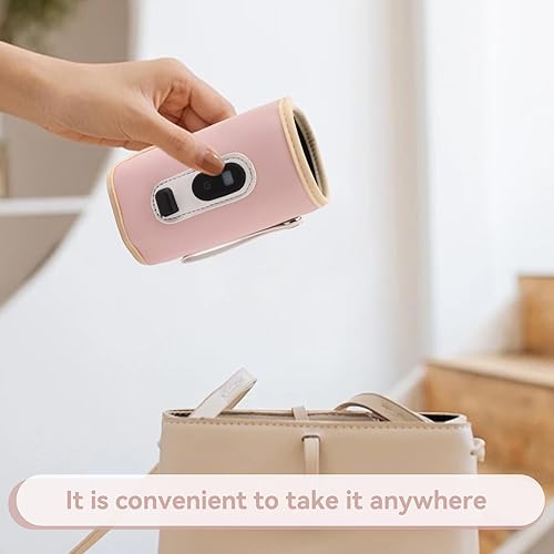 Miniatura 8 de Calentador de biberones, calentador de leche rápido para bebés, calentador de biberones portátil, multifuncional, USB, para el hogar, viajes,