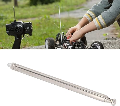Miniatura 3 de Antena telescópica, 11.8 in11.8 pulgadas, longitud completa, 5 secciones, antena telescópica, antena de radio portátil, repuesto compatible con TV