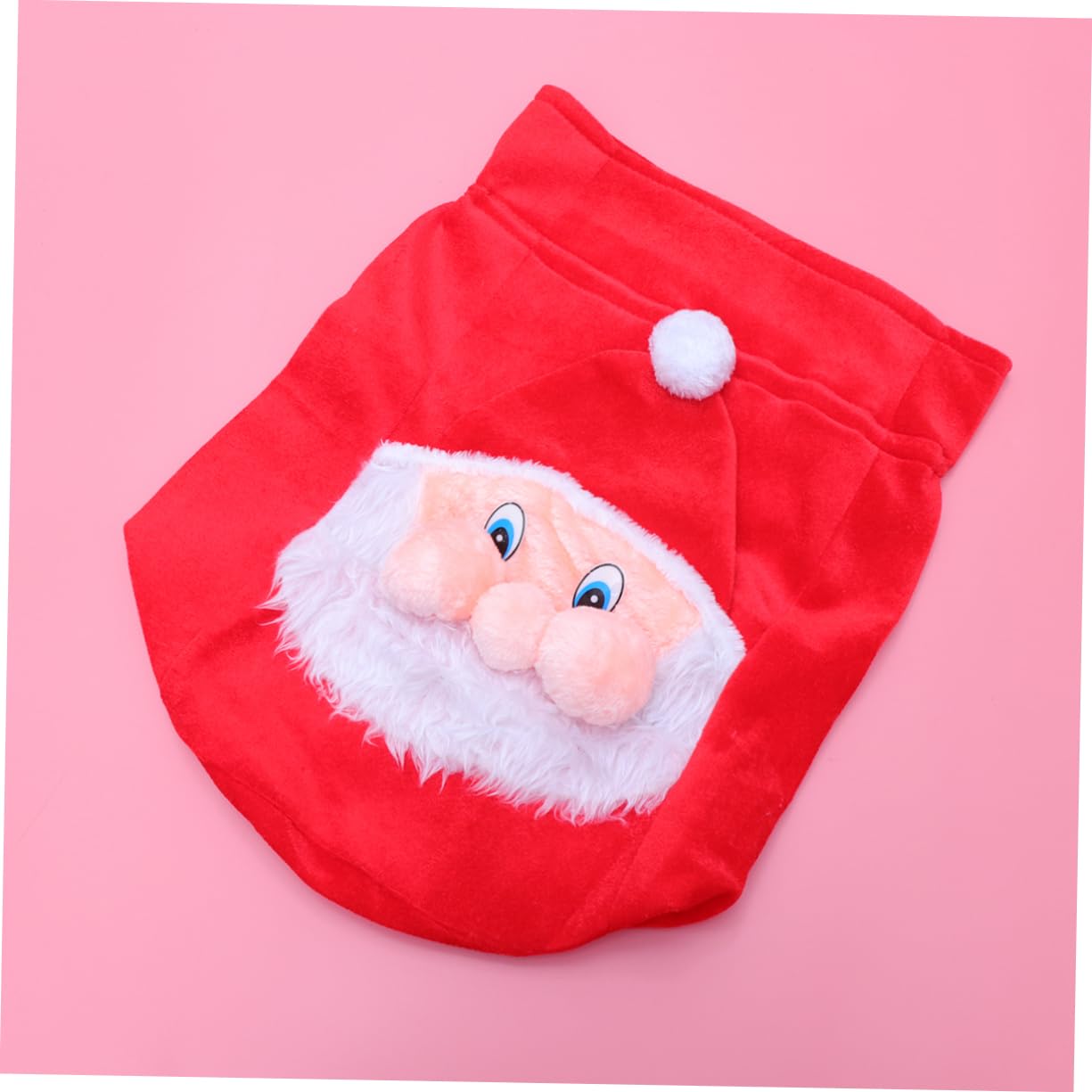 Didiseaon 3piezas Bolsa De De Santa Claus De Peluche Para Navidad Saco Cuerda Para Dulces y Decoración Festiva Para Adultos