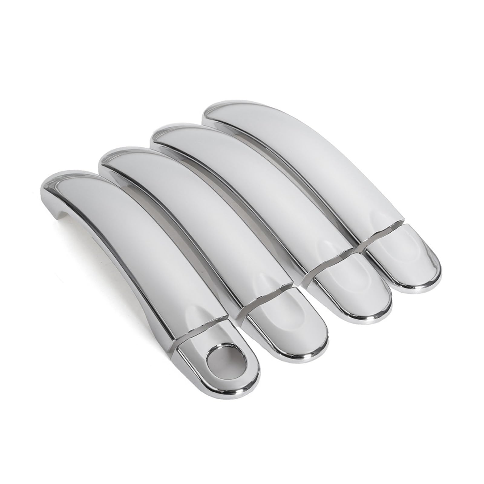 Drezzo Car Exterior Door Handle for VW for Touran MK1 2003-2015 Chrome Car Door Handle Cover Trim(4 Door)