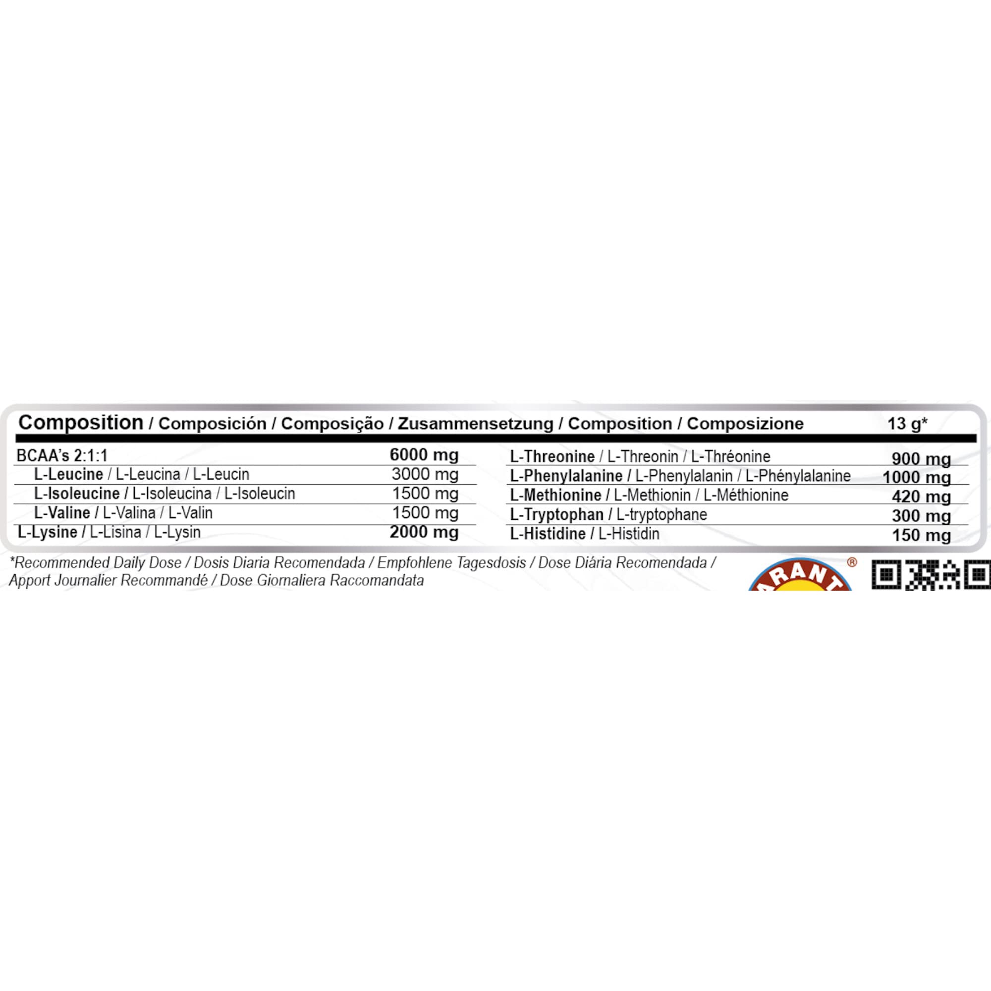 EAA Poudre - EAA - EAA Master Amino - 9 EAA, Amino Acids - Essential Amino Acids - acide aminé essentiel - acides aminés essentiels - acides aminés - 390 g (Blue Raspberry)