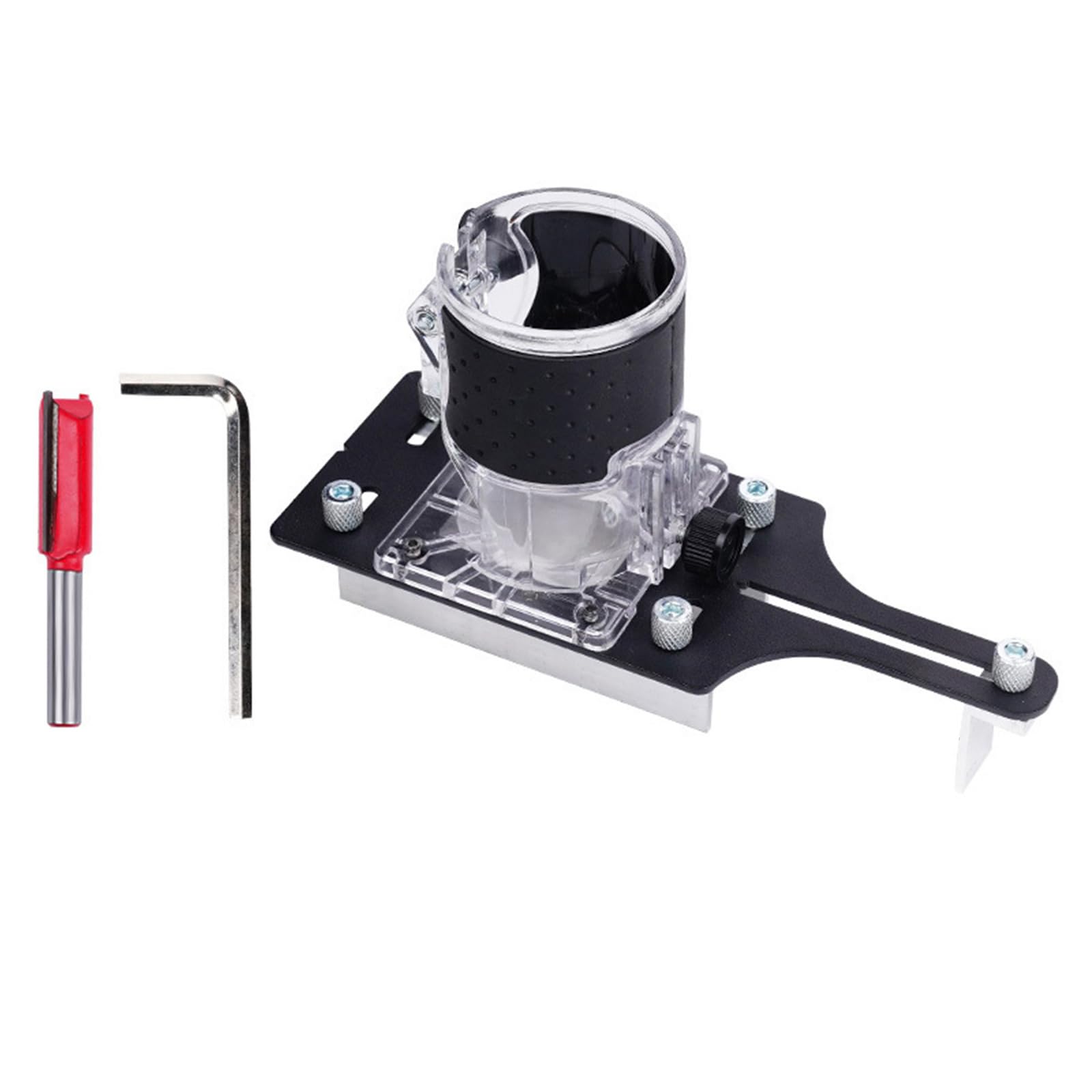 Jazuaiao Set With Limiter 1 2 In 1 Slotting Assistant Positioner Limiter Set Accuracy Marking Adjustable Fence Limiter For Cabinet Assembly Feature