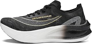 IRUNSVAN Carbon Plate Marathon Running Racing Shoes Men Professional Stable Supp ort Shock-Relief Ultra-Light Rebound Snea...
