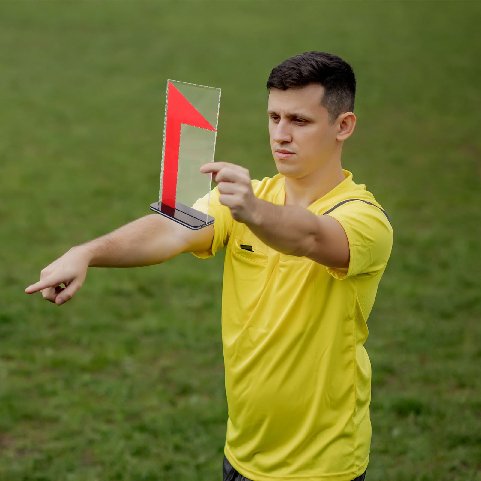 Abaodam Basketball Referee Board Penalty Mark Red Flag Sign Arrow Sports Referee Kit for Games