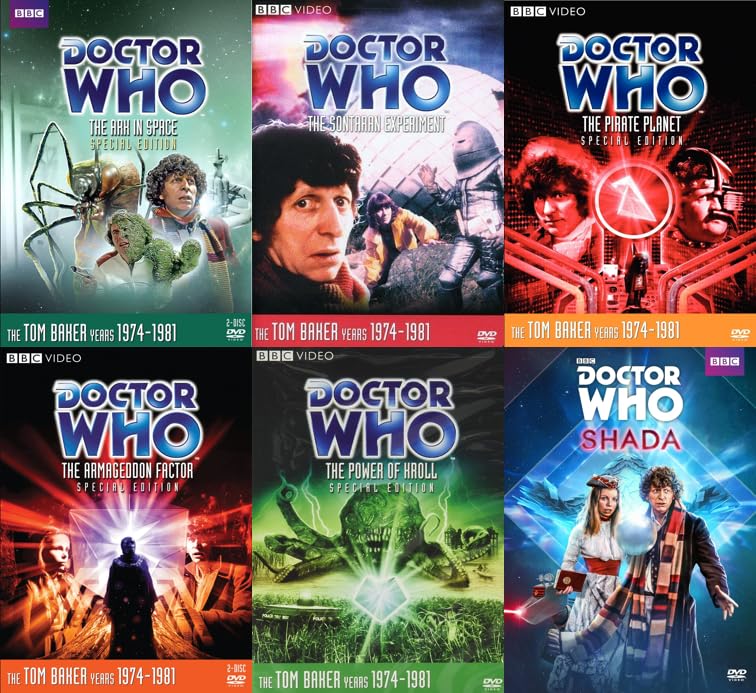 Doctor Who: The Tom Baker Years 6-Volume DVD Collection: The Ark in Space / The Sontaran Experiment / The Pirate Planet / The Armageddon Factor / The Power of Kroll / Shada