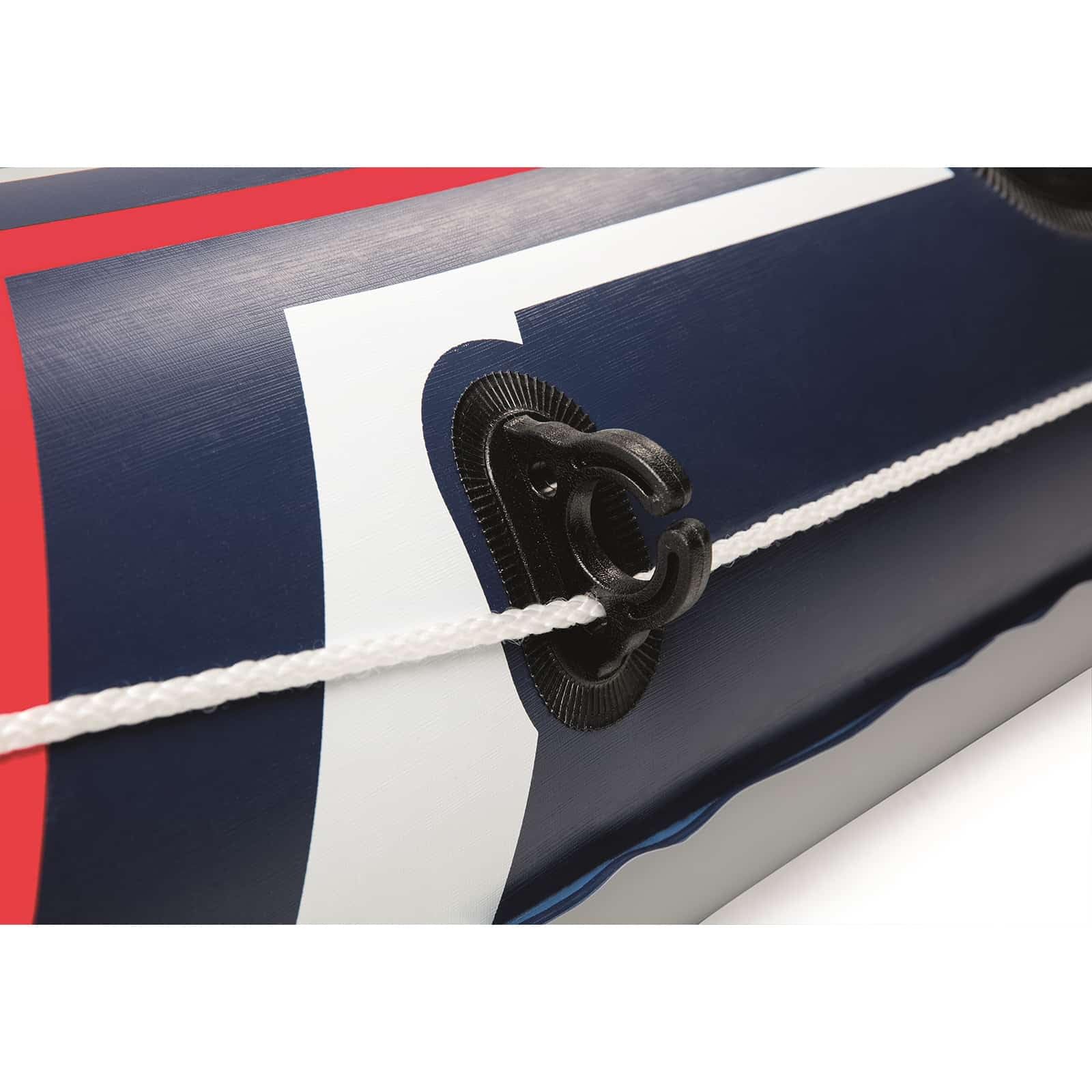 Bestway Hydro-Force Treck X 3 - Bote Hinchable para 3 Adultos y 1 niño, 307 x 126 x 39 cm