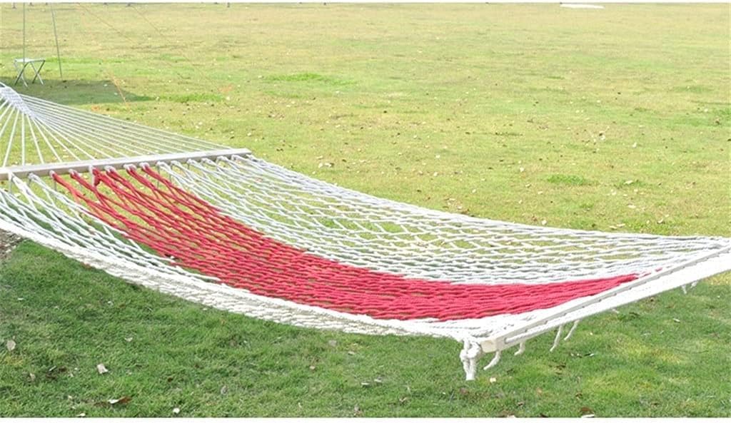 Hamac portable, filet en nylon pour extérieur, balançoire pour camping, jardin, plage, idéal pour la randonnée et la détente, facile à installer, léger et durable