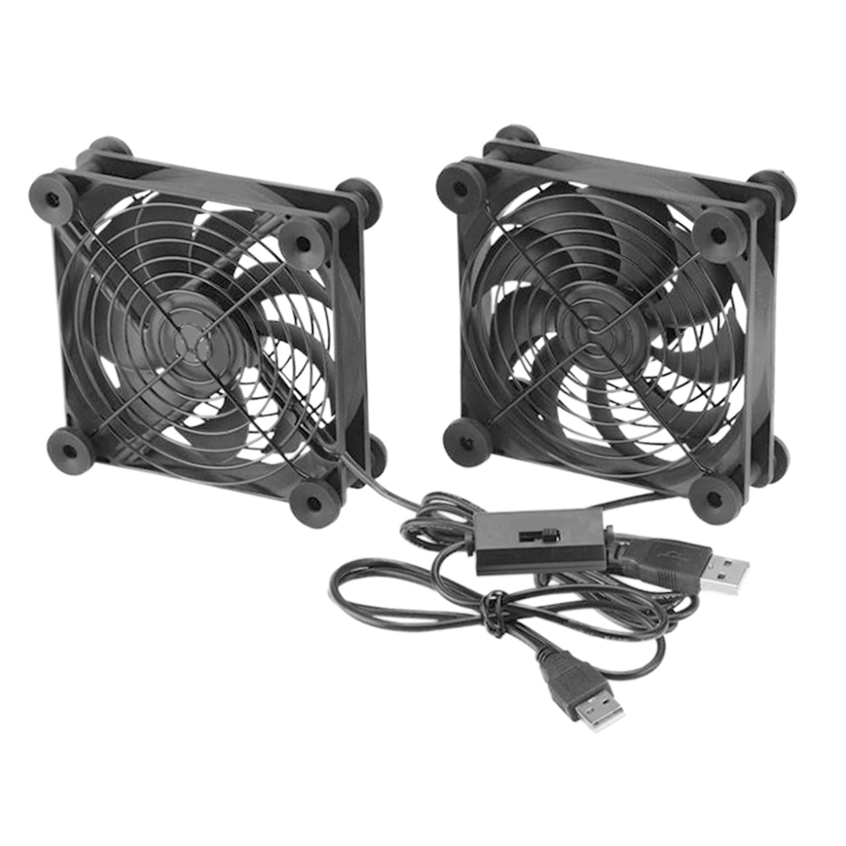 Ventilador USB silencioso que evita el sobrecalentamiento en routers y decodificadores