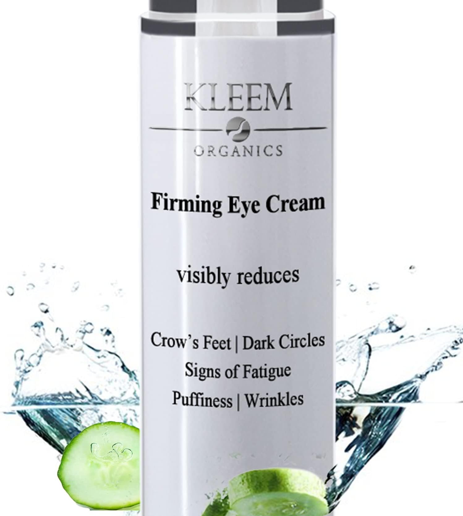 Kleem Under Eye Cream for Dark Circles and Puffy Eyes - Anti Aging Eye Cream with Peptides and Niacinamide that Reduces Eye Bags, Crow's Feet, Fine Lines & Sagginess - Eye Cream for Wrinkles, 0.51oz